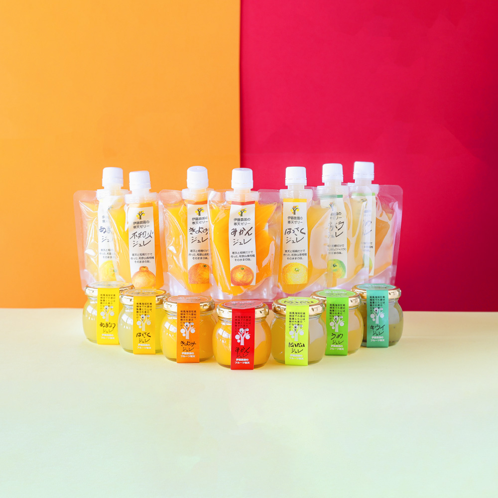 ピュアフルーツ寒天ゼリー