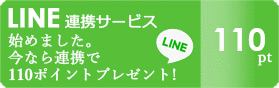 ライン連携110ポイント