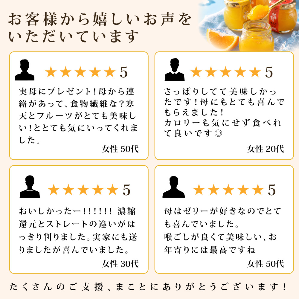 【よりどり選べるギフト】寒天ゼリー90g(みかんゼリー他5種)×12個 ギフト