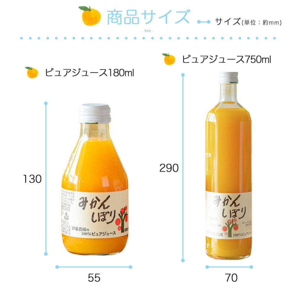 【母の日ギフト2024】100%ピュアジュース 750mlv-012h1×2本・180ml×8本(花・ﾒｯｾｰｼﾞｶｰﾄﾞ付)