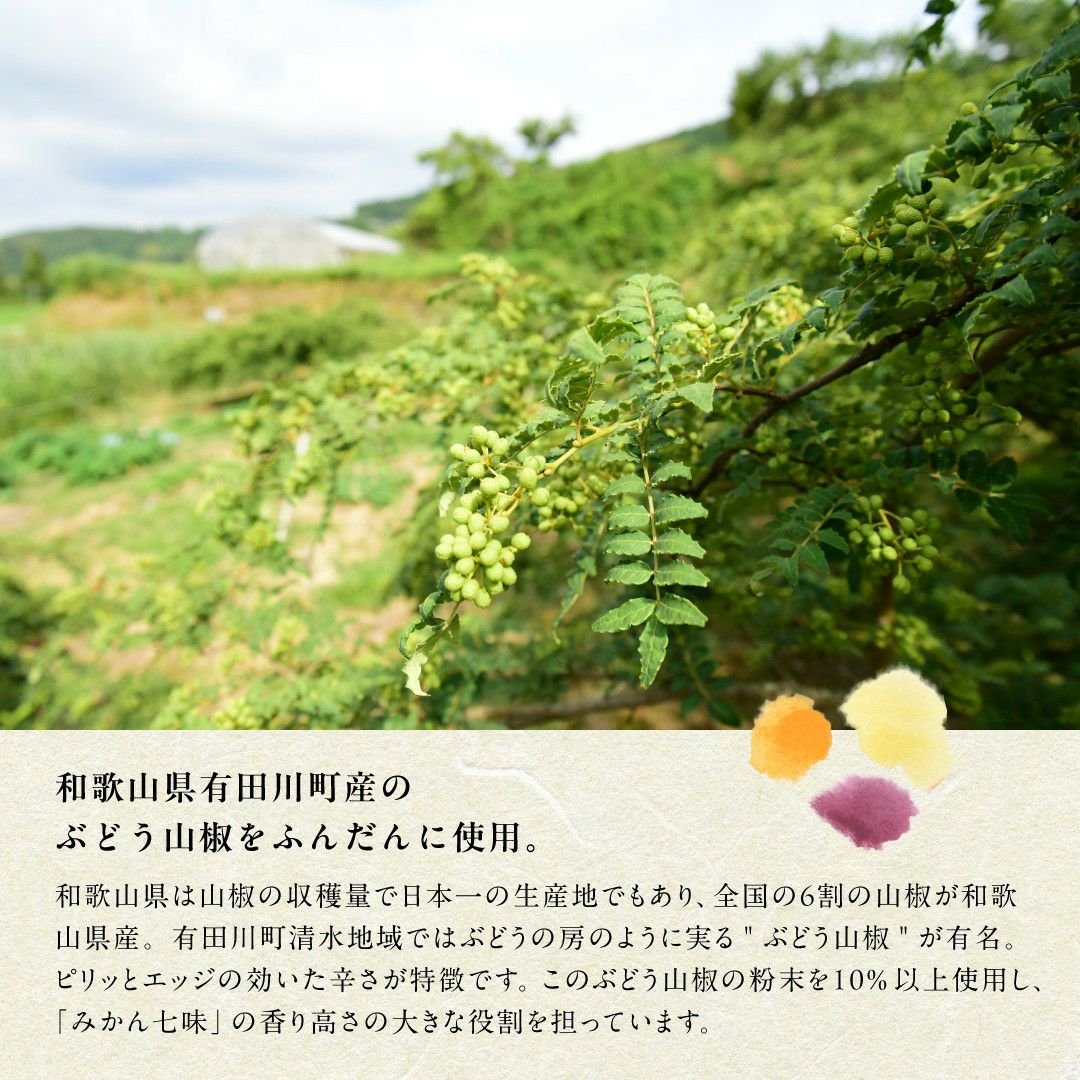 みかん七味セット (缶入り1個+詰替え用2袋)