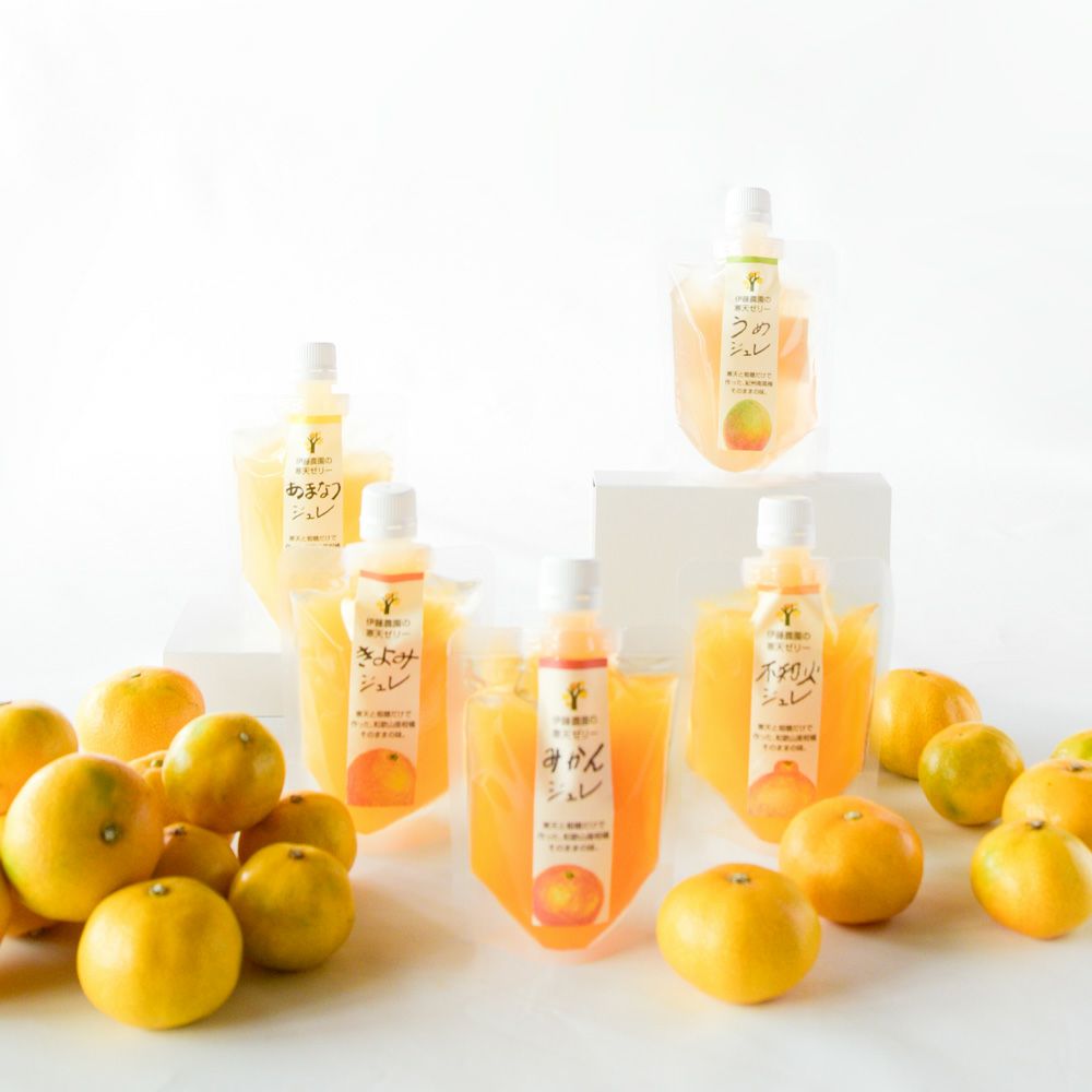 寒天ゼリードリンクタイプ 150g(みかんゼリー6種)×15個 ギフト