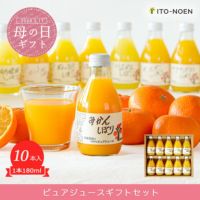 100%ピュアジュースみかんジュース10本オススメセット