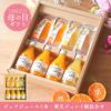 バラエティセット(100%ピュアジュース180ml×4本・パックジュレ4個)V-175 (みかんジュース他バラエティセット)