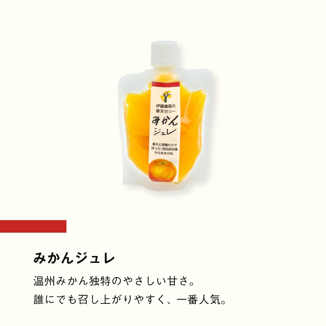 寒天ゼリードリンクタイプ 150g(みかんゼリー6種)×5個 ギフト