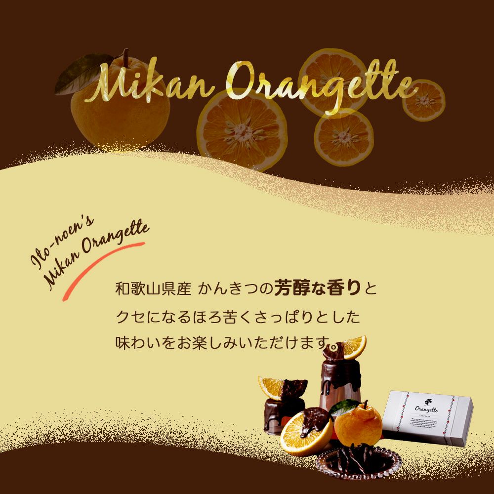 かんきつピールのオランジェット【三宝かん35g】