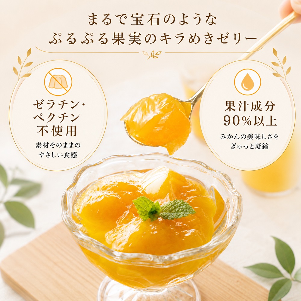 【定期便】【月に1回お届け】【よりどり選べるギフト】寒天ゼリードリンクタイプ 150g(みかんゼリー6種)×6個セット