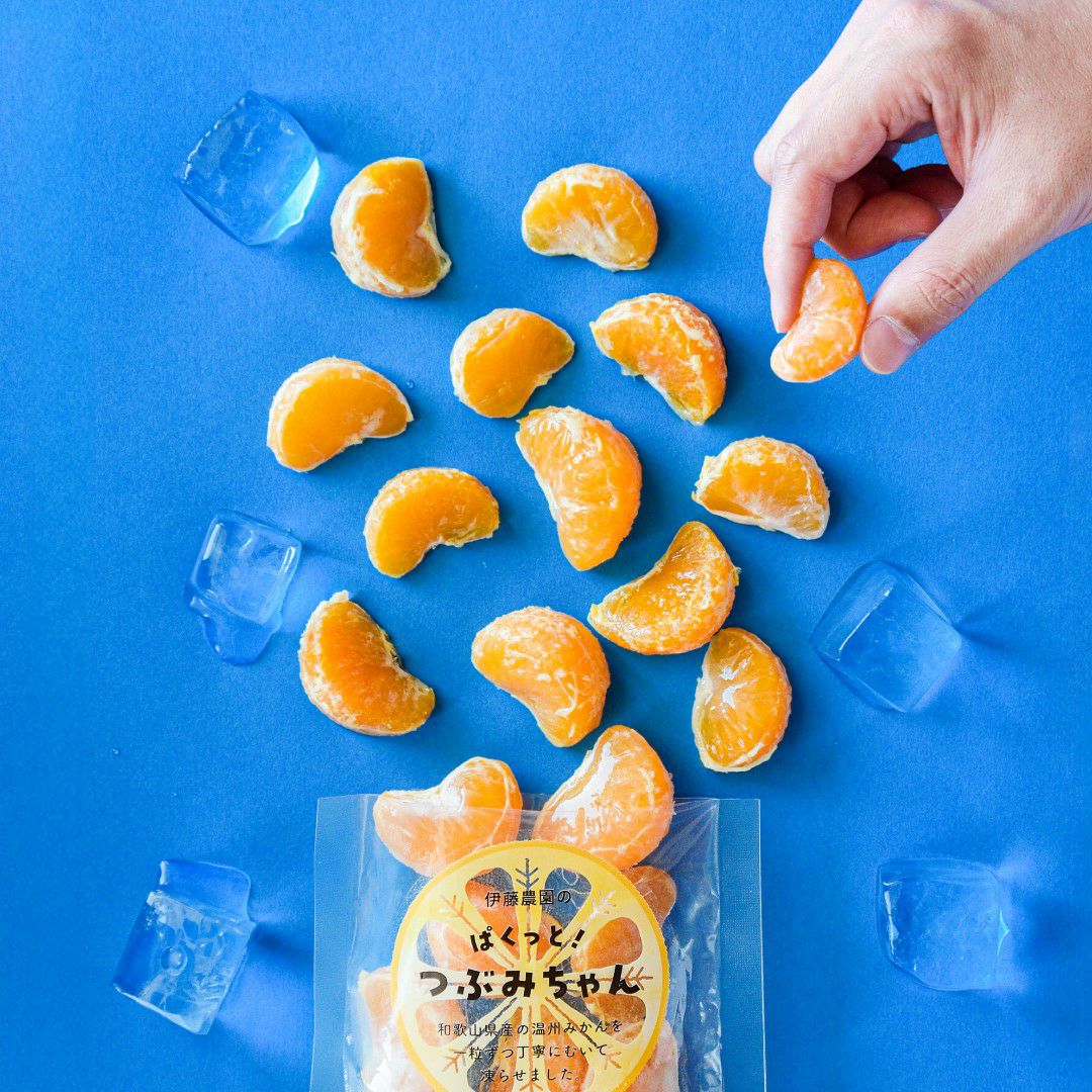 冷凍みかん(パクっとつぶみちゃん) 1粒タイプ 1袋500g