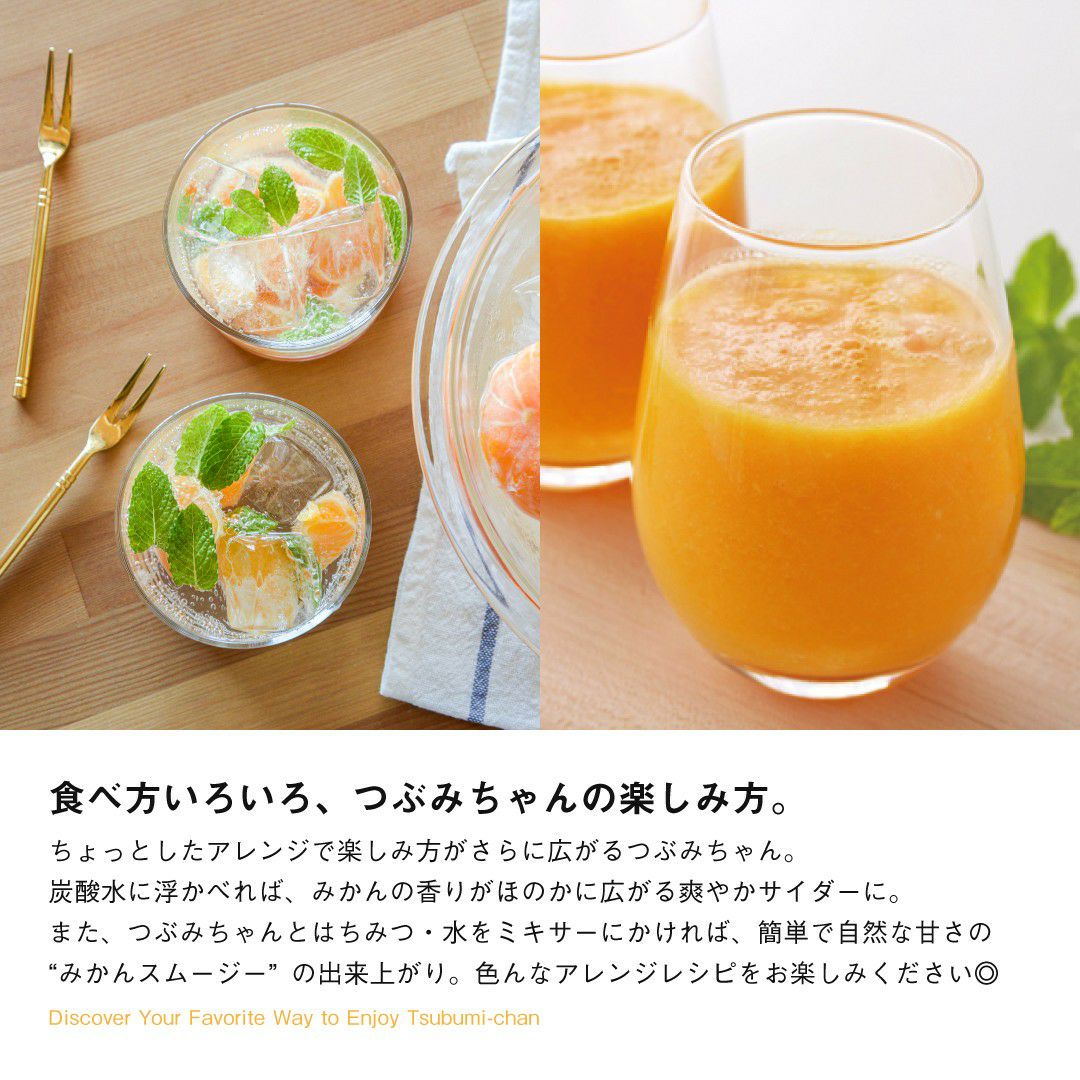 冷凍みかん(パクっとつぶみちゃん) 1粒タイプ 1袋500g