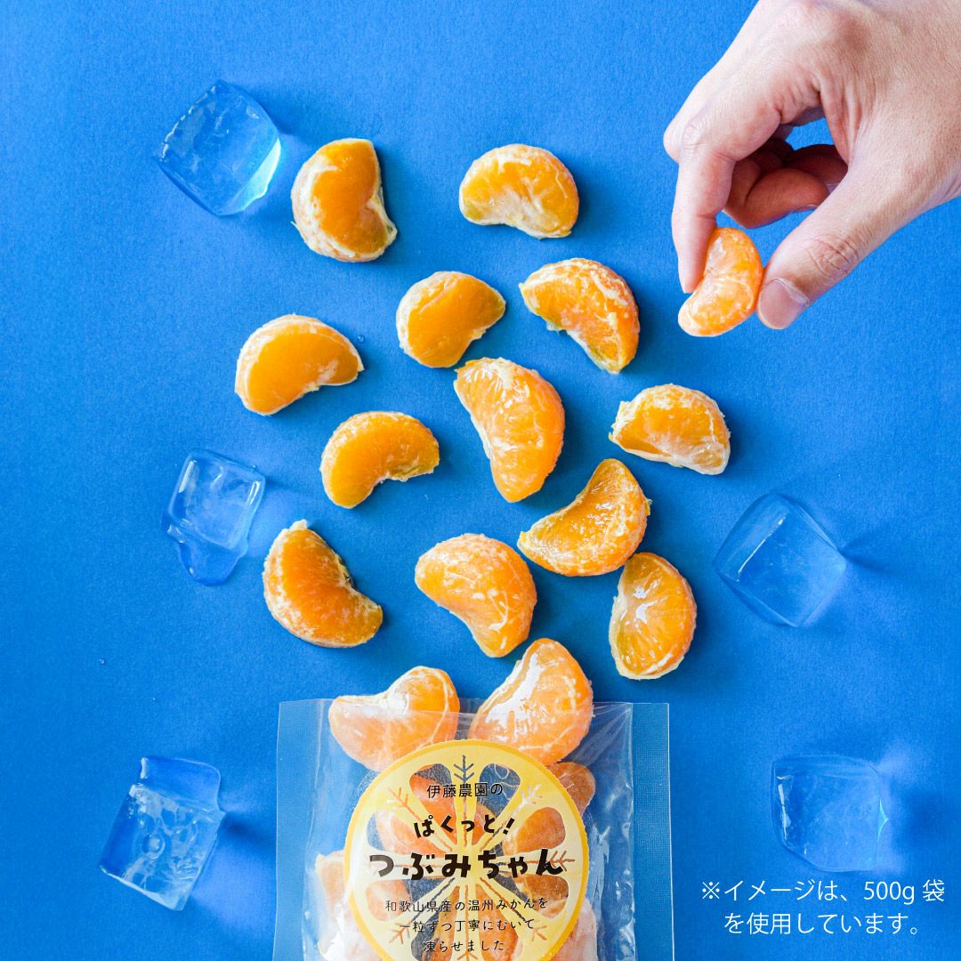 冷凍みかん(パクっとつぶみちゃん) 1粒タイプ 1袋65g