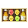 バラエティセット(100%ピュアジュース180ml×2本・寒天ゼリー4個) v-072 (みかんジュース バラエティセット)