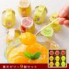 寒天ゼリー90g(みかんゼリー他5種)×9個