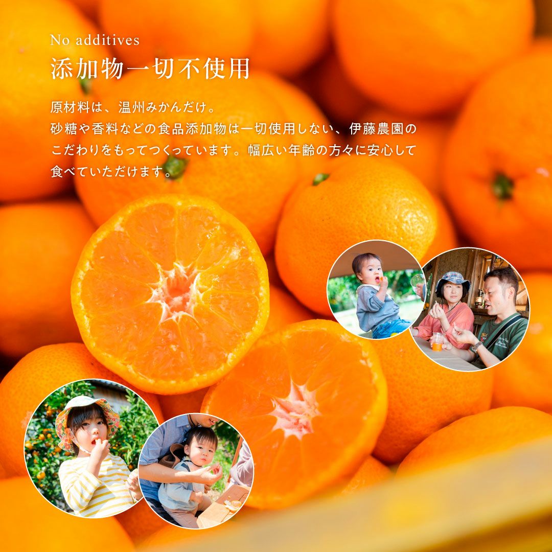 みかん果実のフリーズドライ(軽くなったみかん)